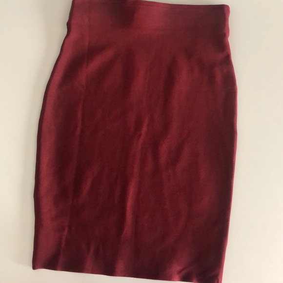 Akira Bandage Midi Skirt *deep red* - Picture 7 of 7